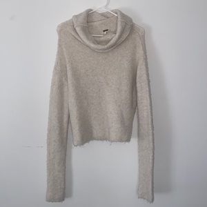 Free People cream sweater